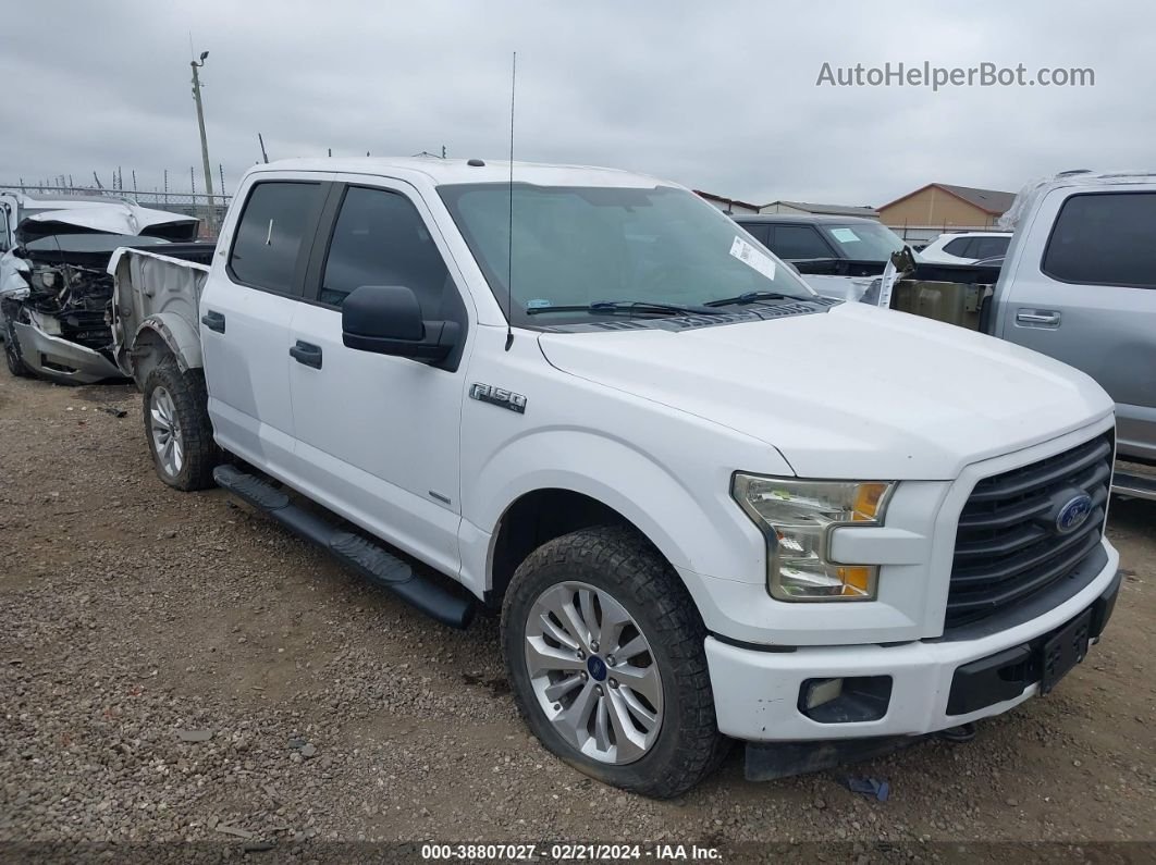 2017 Ford F-150 Xl White vin: 1FTEW1EP6HKC03751