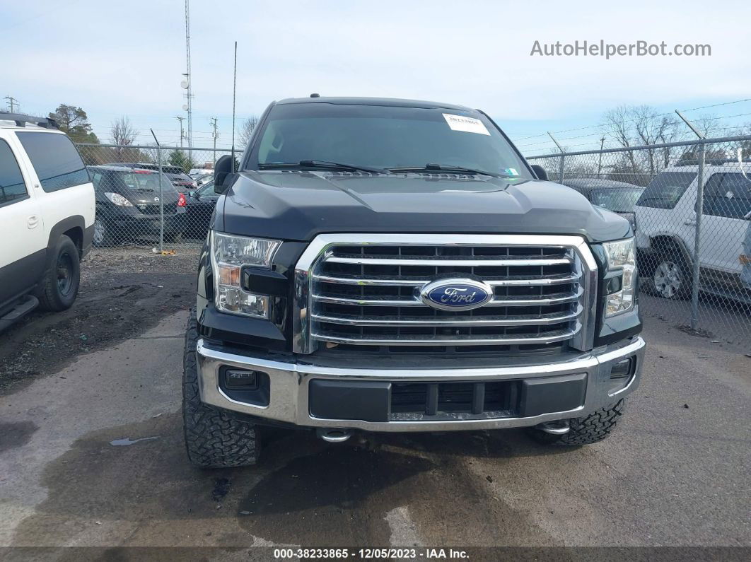 2017 Ford F-150 Xlt Black vin: 1FTEW1EP6HKC43991