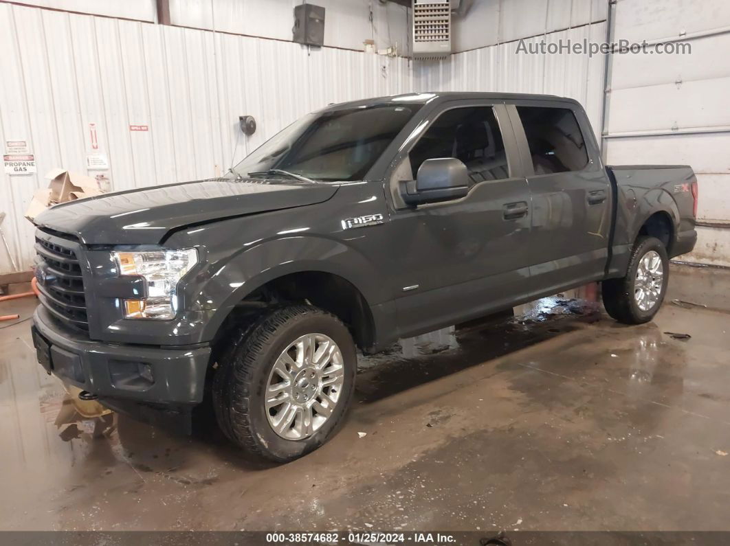 2017 Ford F-150 Xl Gray vin: 1FTEW1EP6HKD59014