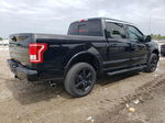 2017 Ford F150 Supercrew Black vin: 1FTEW1EP6HKE28073