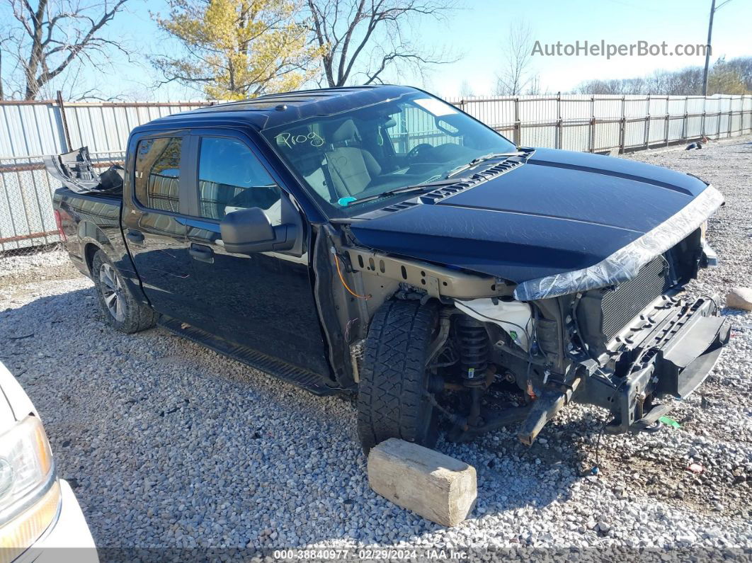 2018 Ford F-150 Xl Black vin: 1FTEW1EP6JFB03552