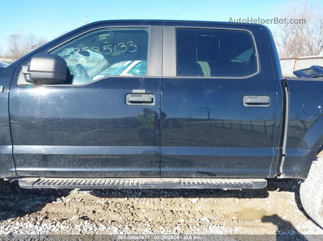 2018 Ford F-150 Xl Black vin: 1FTEW1EP6JFB03552