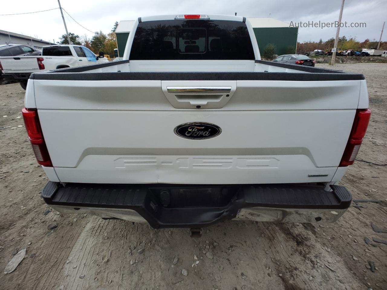 2018 Ford F150 Supercrew White vin: 1FTEW1EP6JFD45340