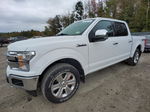 2018 Ford F150 Supercrew White vin: 1FTEW1EP6JFD45340