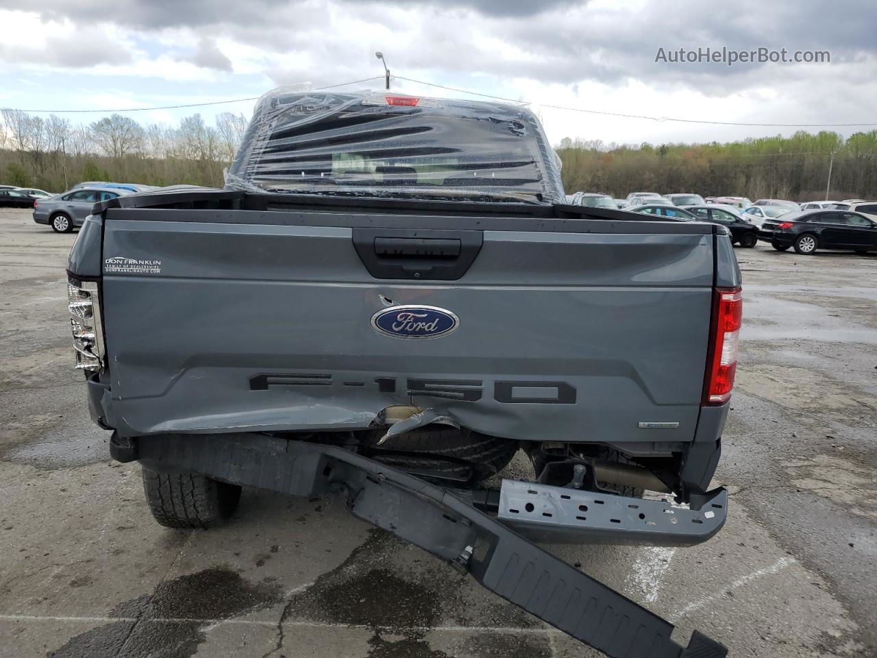 2019 Ford F150 Supercrew Gray vin: 1FTEW1EP6KKD26361