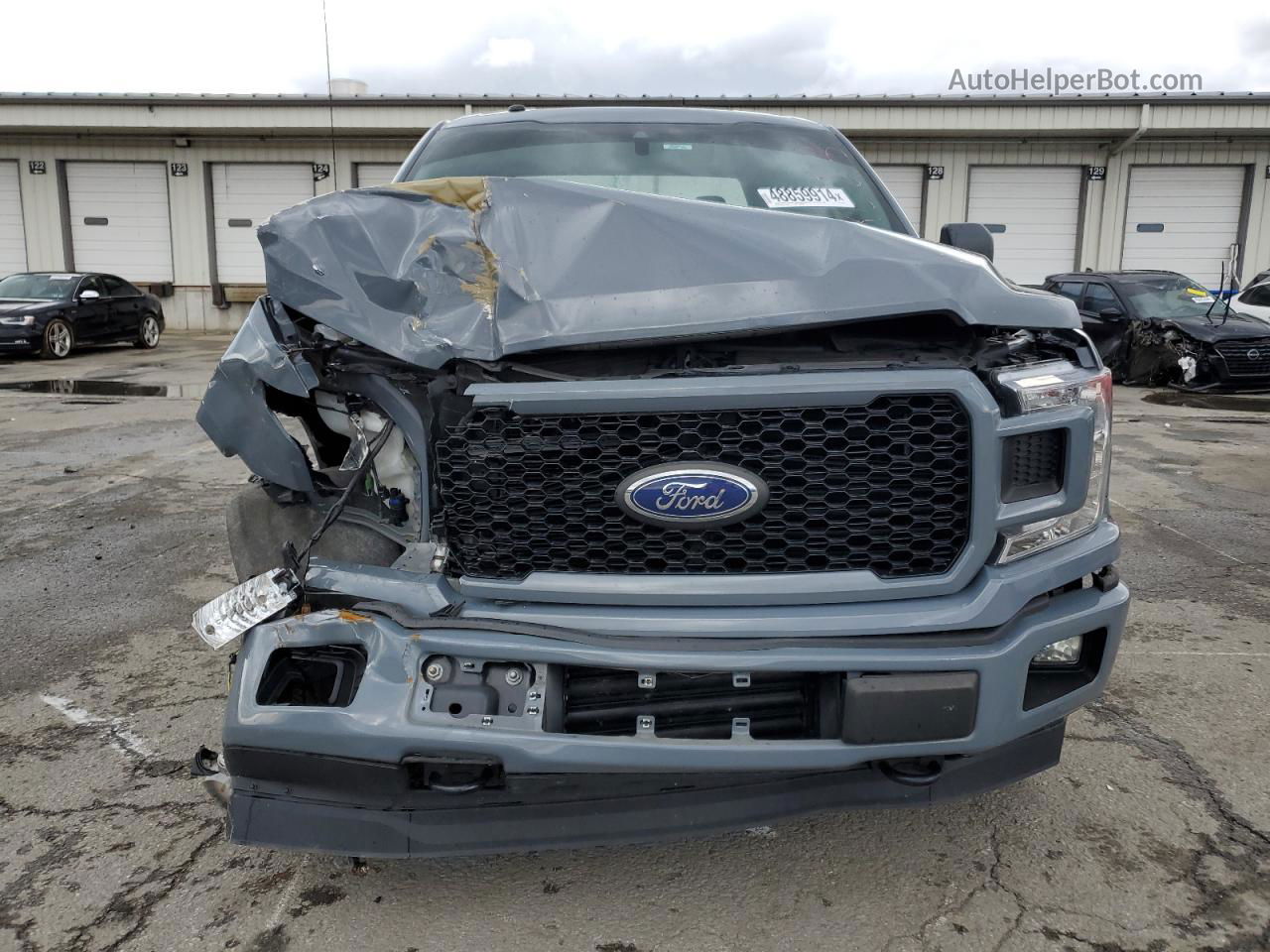 2019 Ford F150 Supercrew Gray vin: 1FTEW1EP6KKD26361