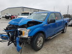 2019 Ford F150 Supercrew Blue vin: 1FTEW1EP6KKD96474