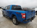 2019 Ford F150 Supercrew Blue vin: 1FTEW1EP6KKD96474