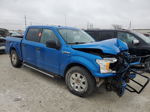 2019 Ford F150 Supercrew Blue vin: 1FTEW1EP6KKD96474