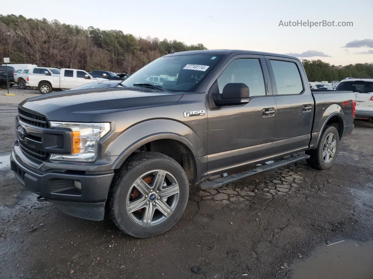 2019 Ford F150 Supercrew Charcoal vin: 1FTEW1EP6KKE74283