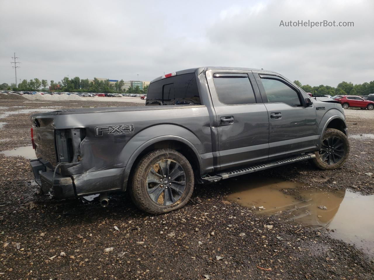 2020 Ford F150 Supercrew Gray vin: 1FTEW1EP6LFA11134