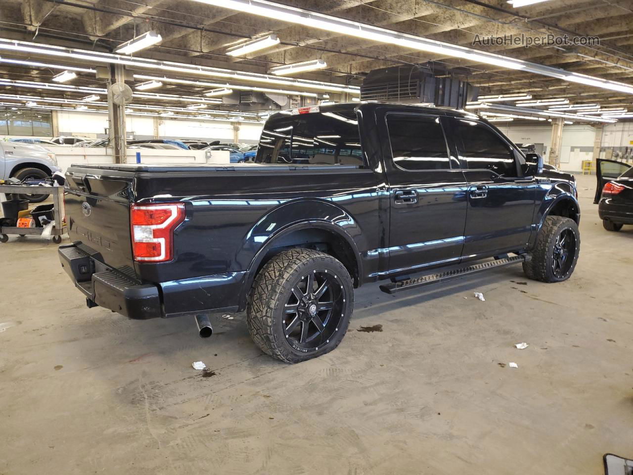 2020 Ford F150 Supercrew Black vin: 1FTEW1EP6LFB51426