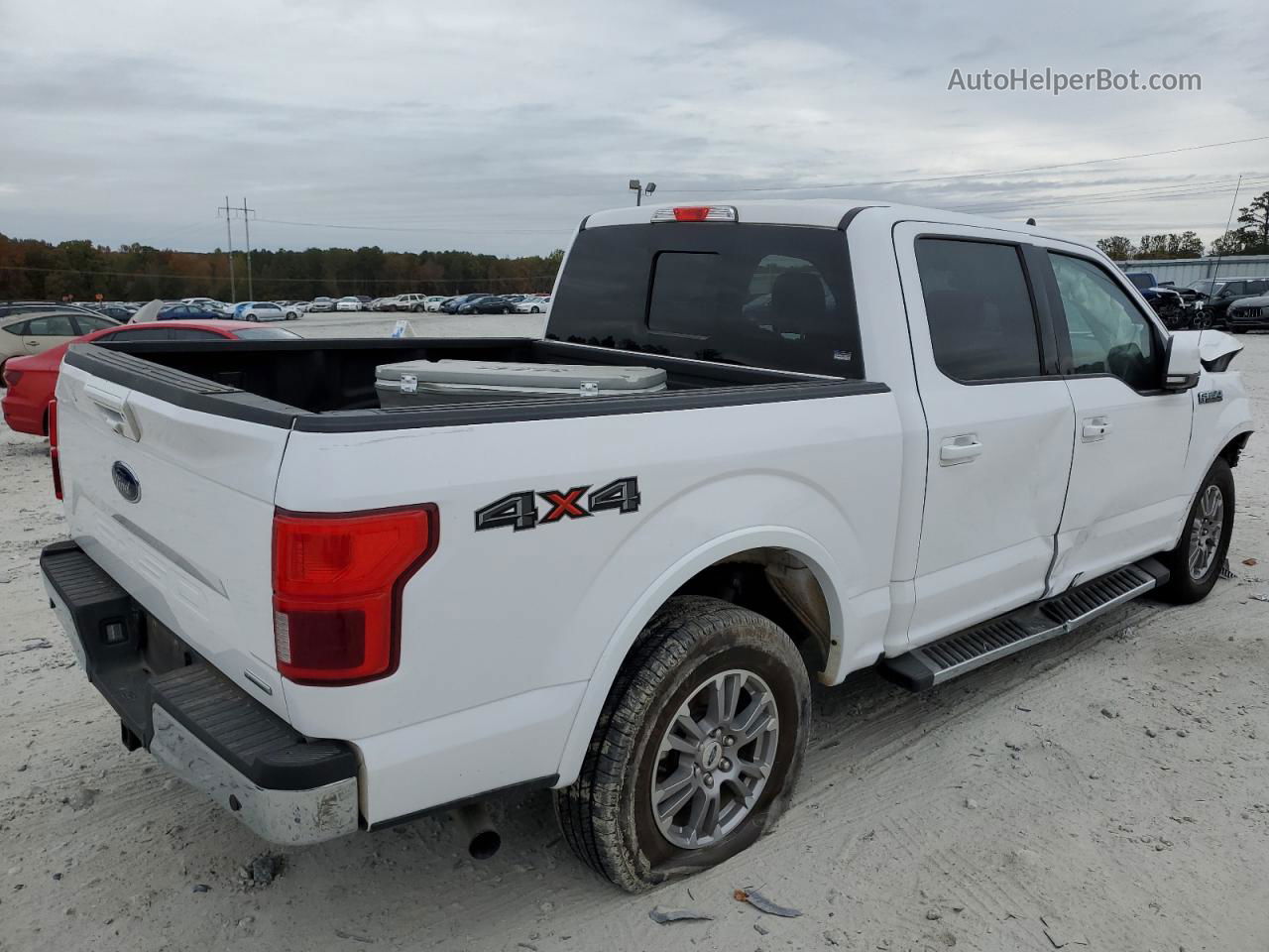 2020 Ford F150 Supercrew Белый vin: 1FTEW1EP6LKE45173