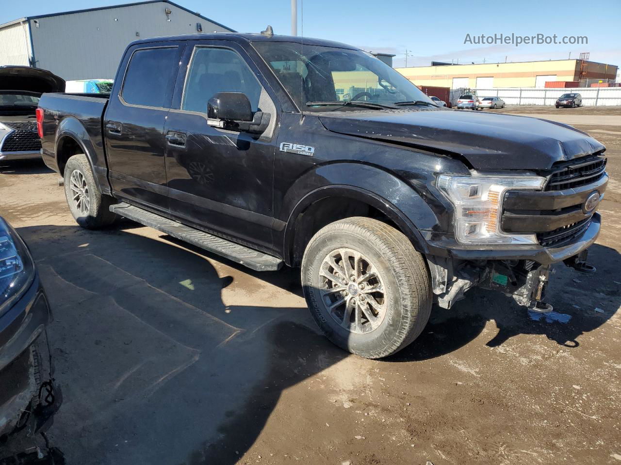 2020 Ford F150 Supercrew Black vin: 1FTEW1EP6LKE51491