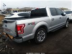 2017 Ford F-150 Xl/xlt/lariat Silver vin: 1FTEW1EP7HFB64922