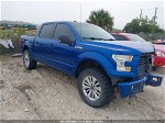 2017 Ford F-150 Xlt Blue vin: 1FTEW1EP7HFB68758