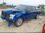 2017 Ford F-150 Xlt Blue vin: 1FTEW1EP7HFB68758