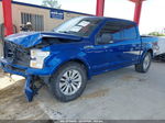 2017 Ford F-150 Xlt Синий vin: 1FTEW1EP7HFB68758