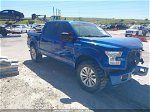 2017 Ford F-150 Xlt Blue vin: 1FTEW1EP7HFB68758