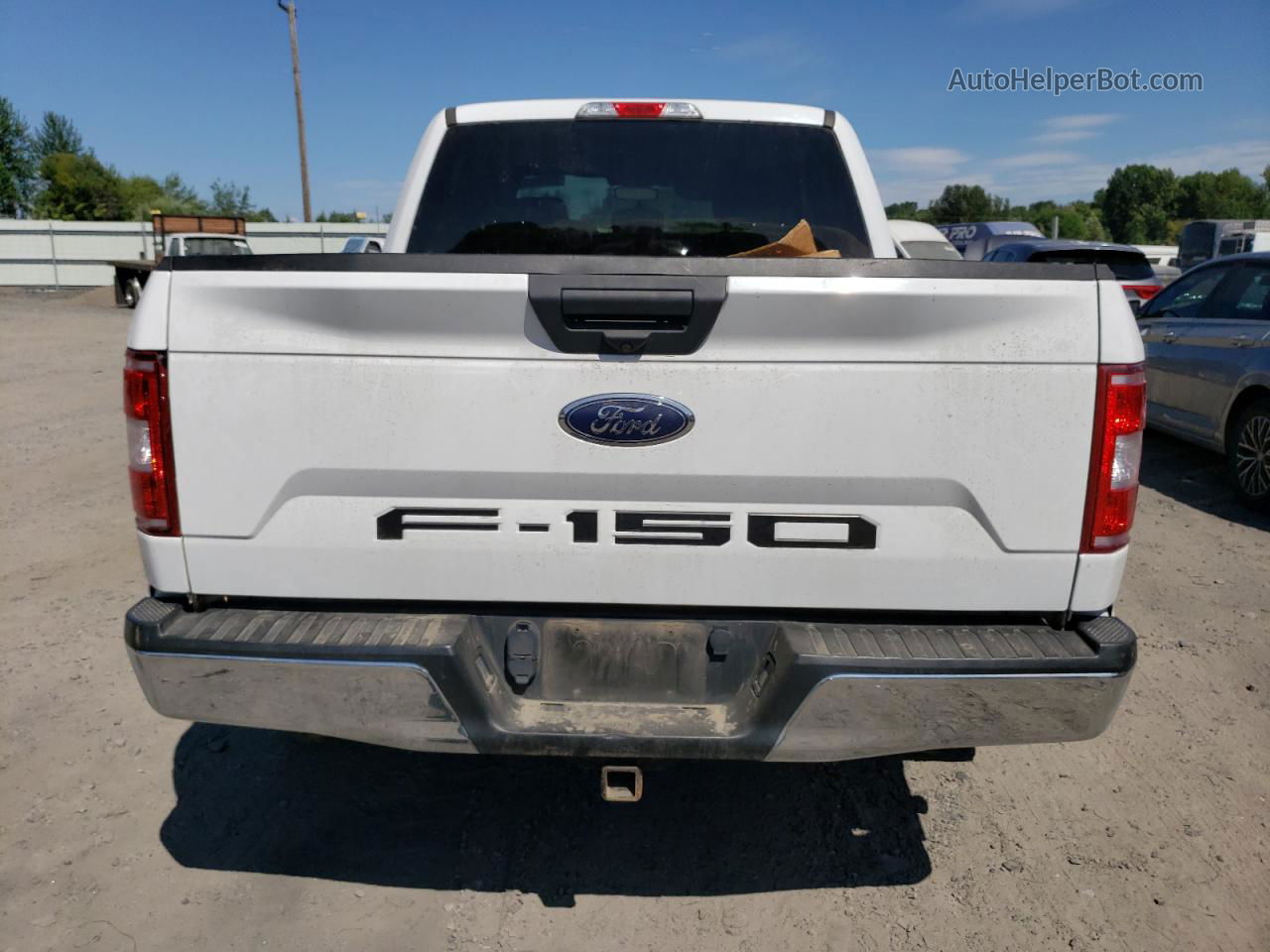 2018 Ford F150 Supercrew White vin: 1FTEW1EP7JFA36184