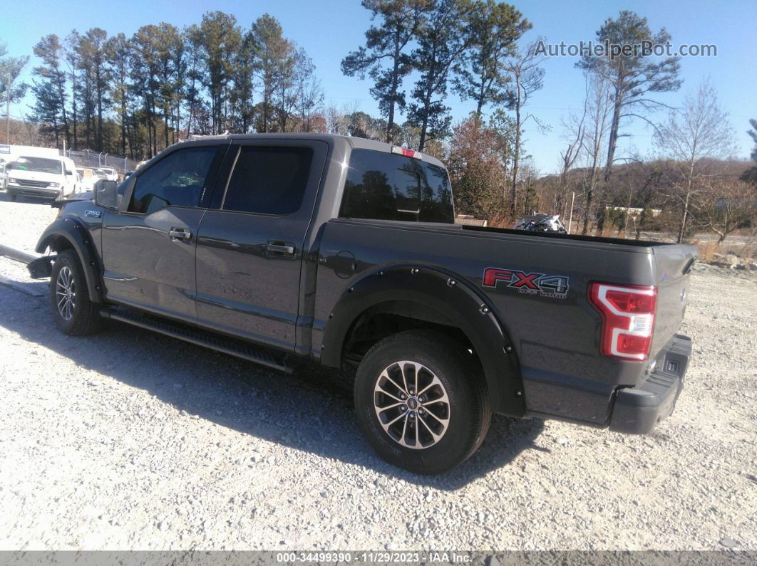 2018 Ford F-150 Xlt Gray vin: 1FTEW1EP7JFB27309