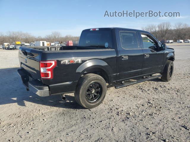 2018 Ford F150 Supercrew Черный vin: 1FTEW1EP7JFE30218