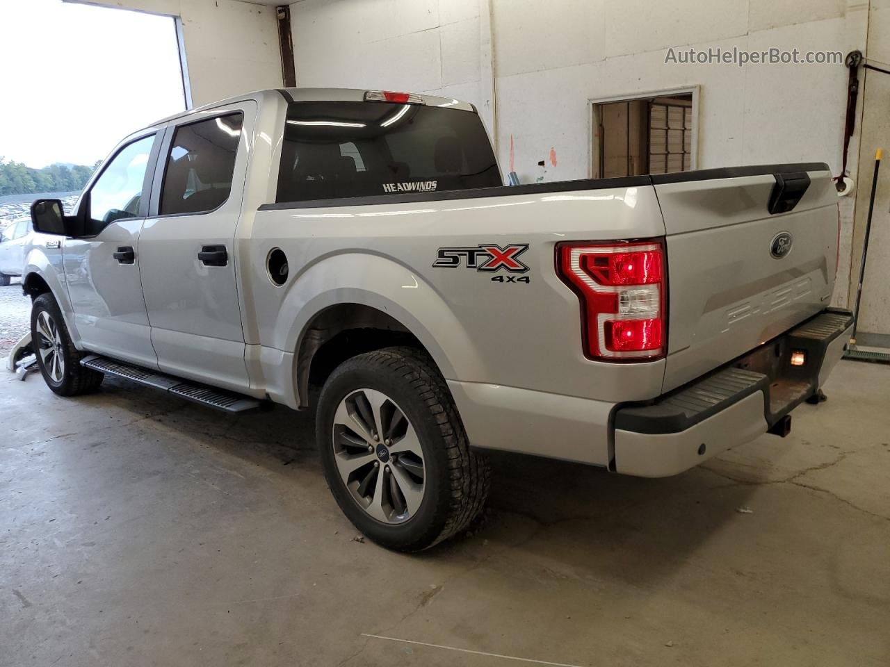 2019 Ford F150 Supercrew Silver vin: 1FTEW1EP7KFC06531