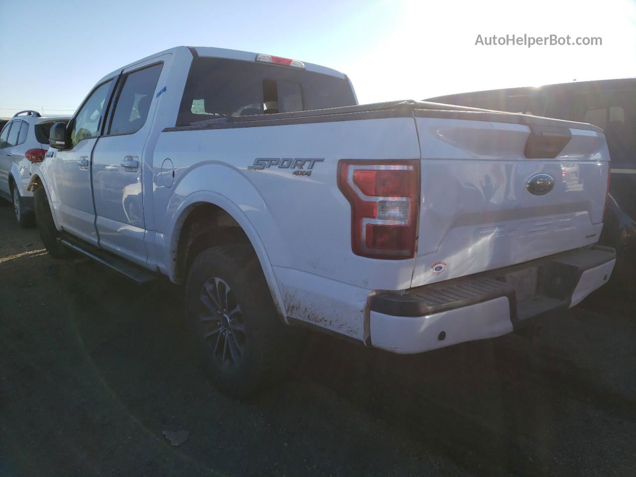 2019 Ford F150 Supercrew White vin: 1FTEW1EP7KKD26949