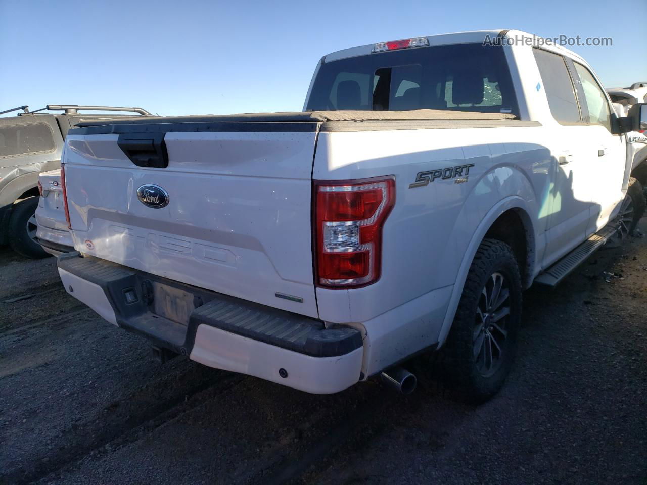 2019 Ford F150 Supercrew White vin: 1FTEW1EP7KKD26949