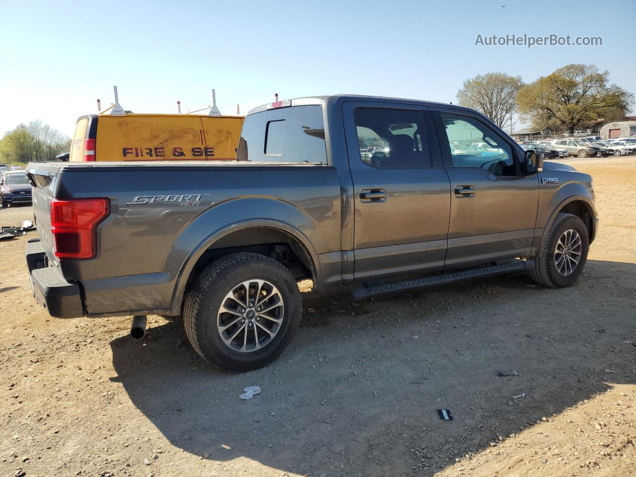 2020 Ford F150 Supercrew Gray vin: 1FTEW1EP7LFB53184