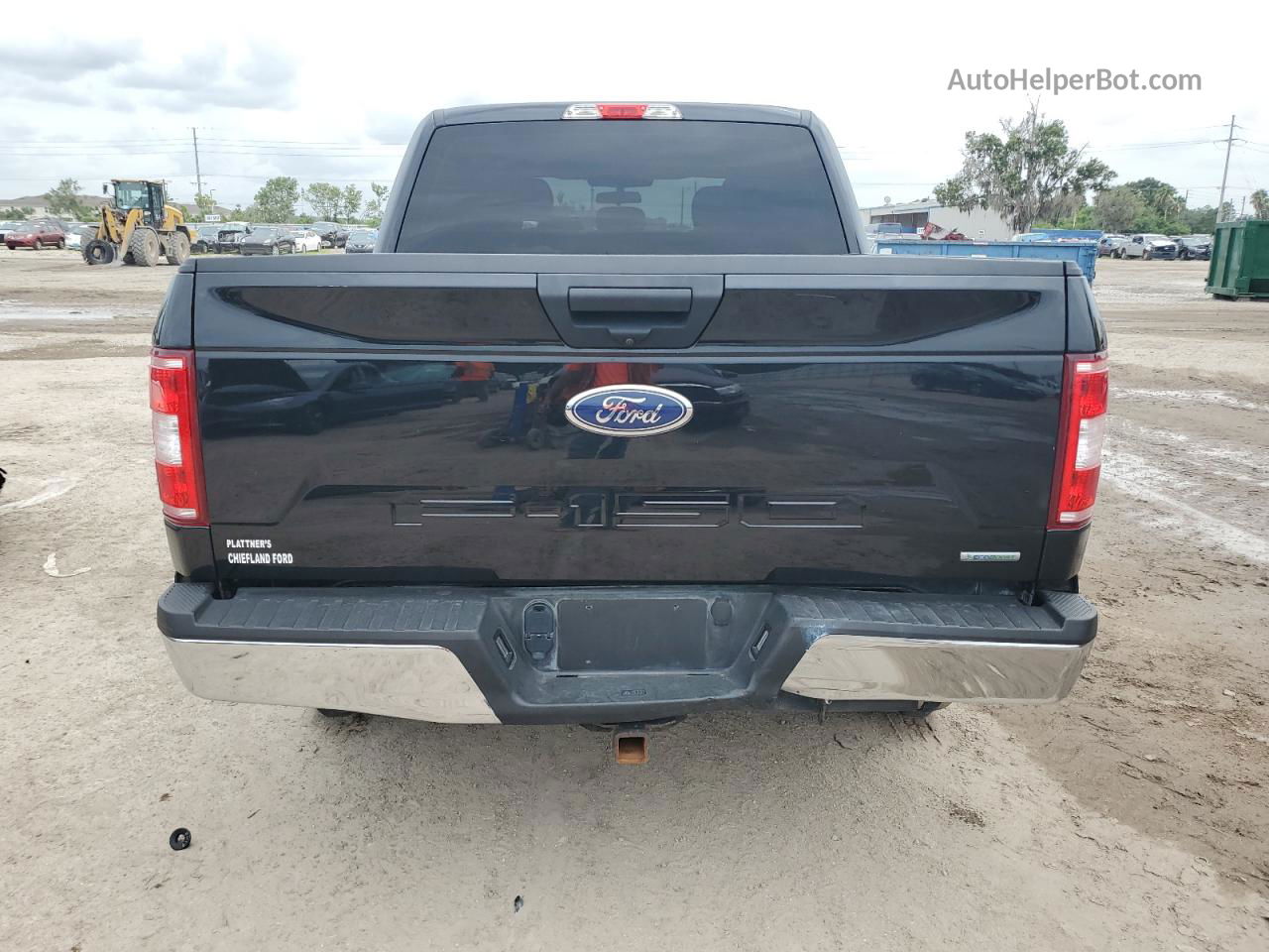 2020 Ford F150 Supercrew Черный vin: 1FTEW1EP7LFB72060