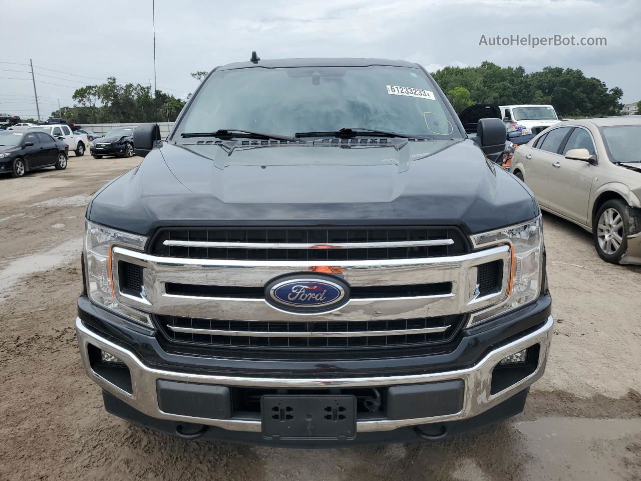 2020 Ford F150 Supercrew Черный vin: 1FTEW1EP7LFB72060