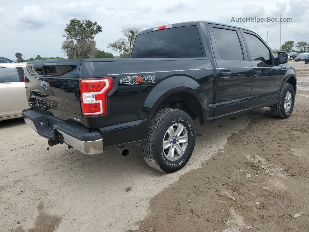 2020 Ford F150 Supercrew Черный vin: 1FTEW1EP7LFB72060