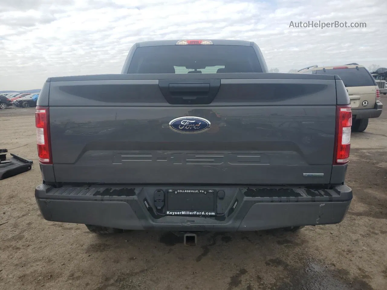 2020 Ford F150 Supercrew Gray vin: 1FTEW1EP7LFC77519