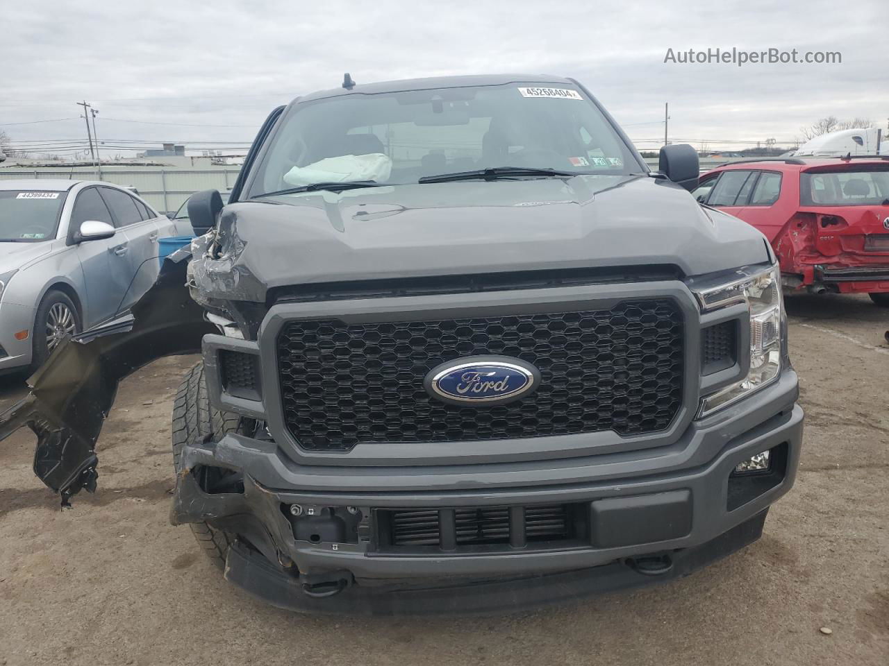 2020 Ford F150 Supercrew Gray vin: 1FTEW1EP7LFC77519