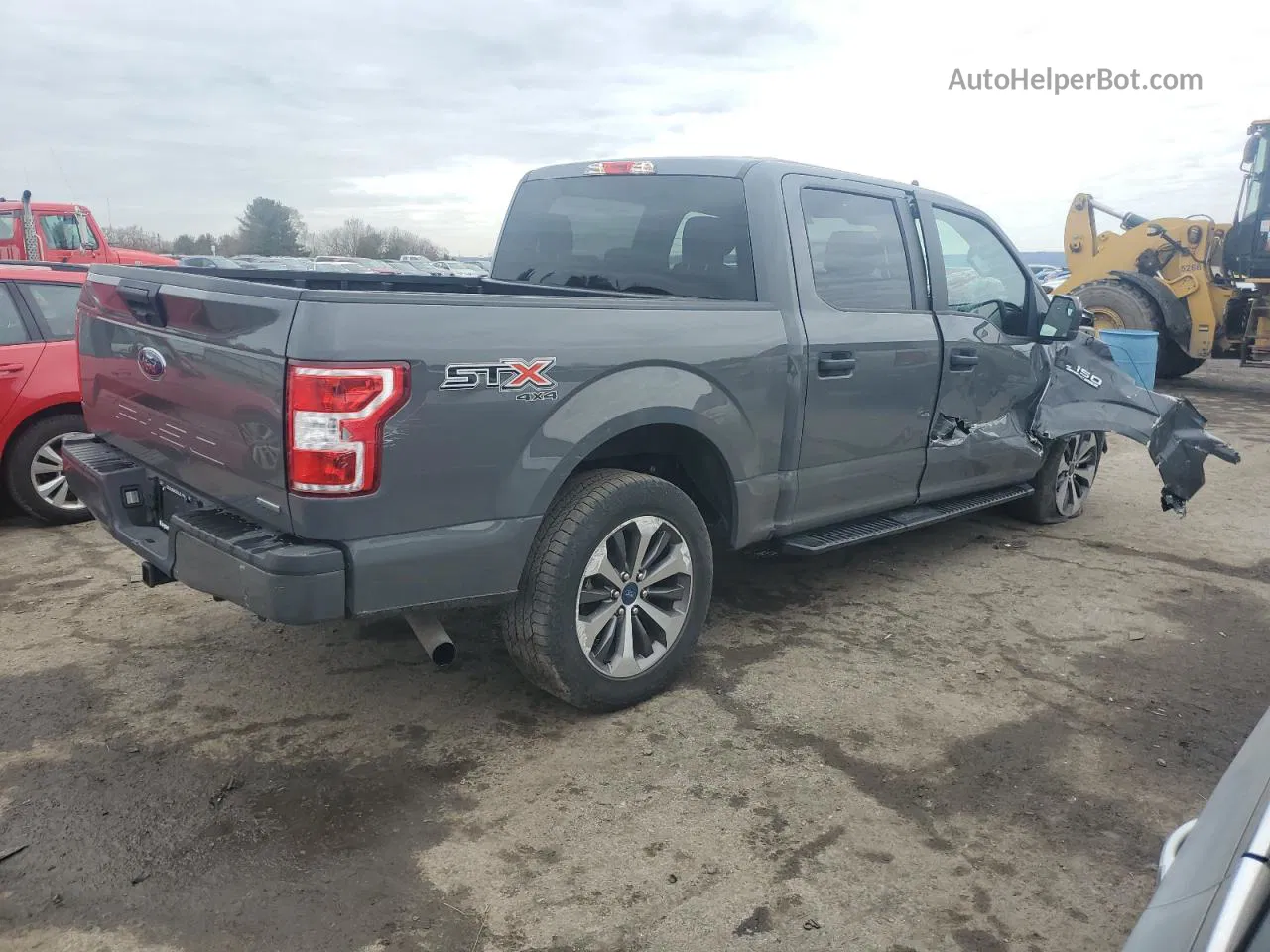 2020 Ford F150 Supercrew Gray vin: 1FTEW1EP7LFC77519