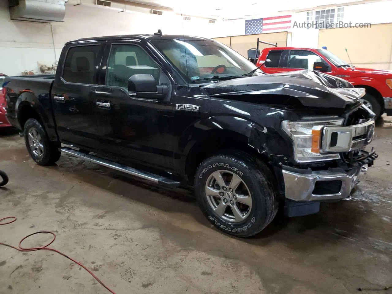 2020 Ford F150 Supercrew Black vin: 1FTEW1EP7LKE18970