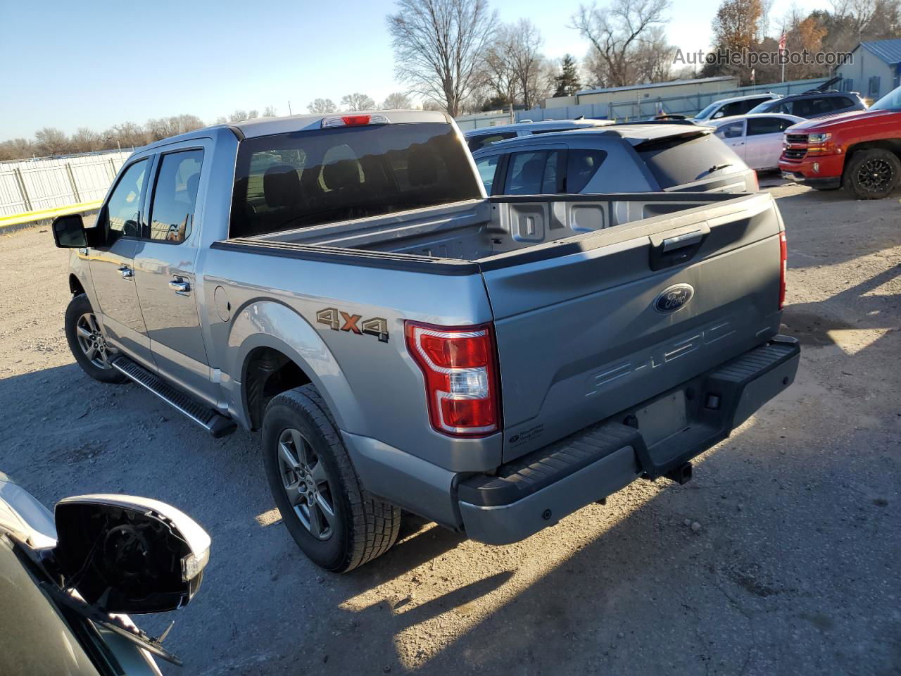 2020 Ford F150 Supercrew Silver vin: 1FTEW1EP7LKF16851