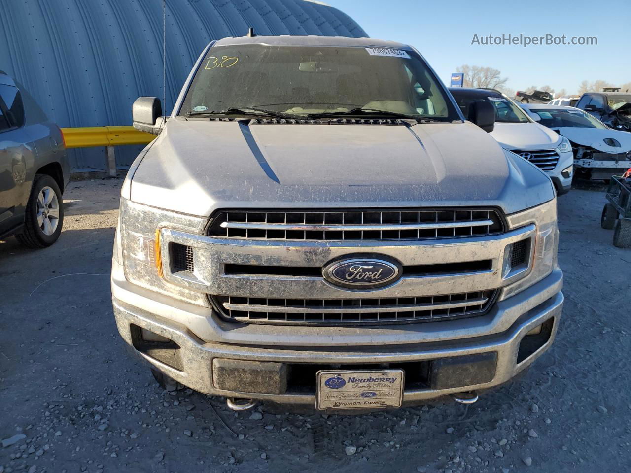 2020 Ford F150 Supercrew Silver vin: 1FTEW1EP7LKF16851