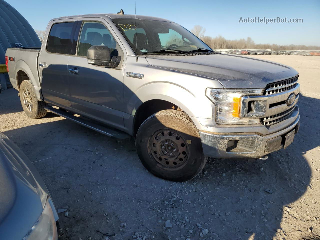 2020 Ford F150 Supercrew Silver vin: 1FTEW1EP7LKF16851