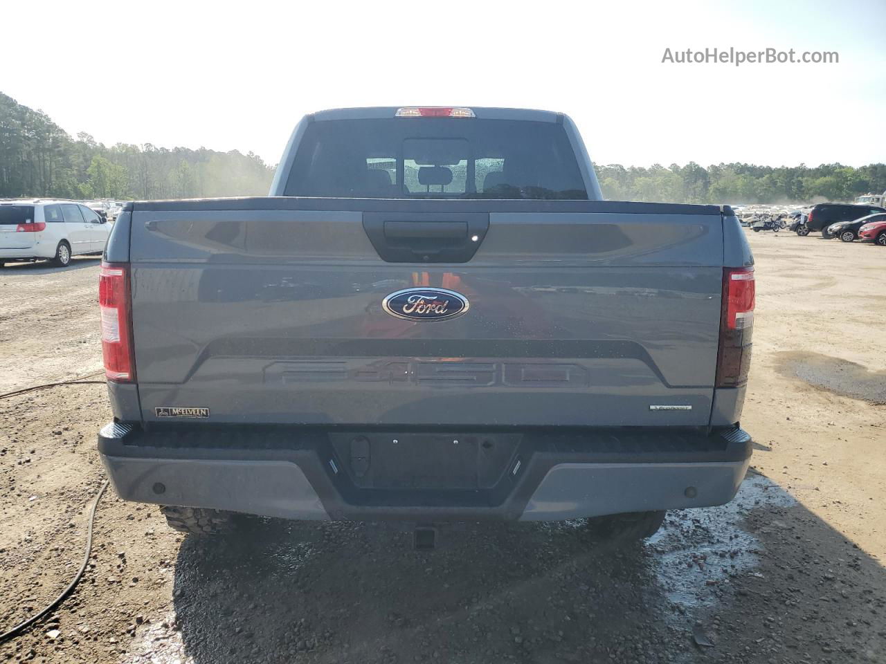 2020 Ford F150 Supercrew Gray vin: 1FTEW1EP7LKF56072