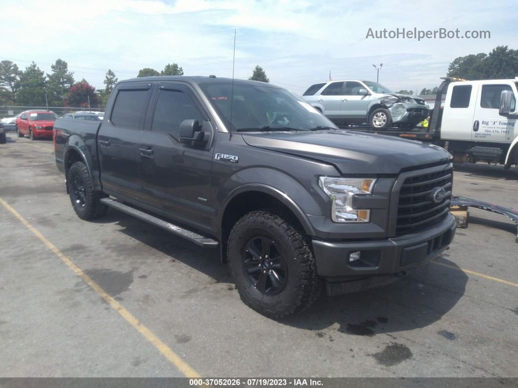 2017 Ford F-150 Xl/xlt/lariat Gray vin: 1FTEW1EP8HFA50492