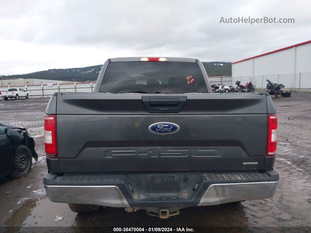 2018 Ford F-150 Xlt Black vin: 1FTEW1EP8JKE88202