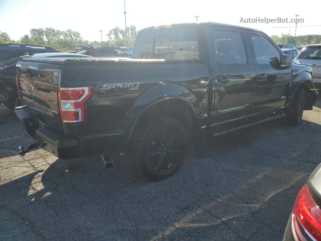 2019 Ford F150 Supercrew Black vin: 1FTEW1EP8KFC30840