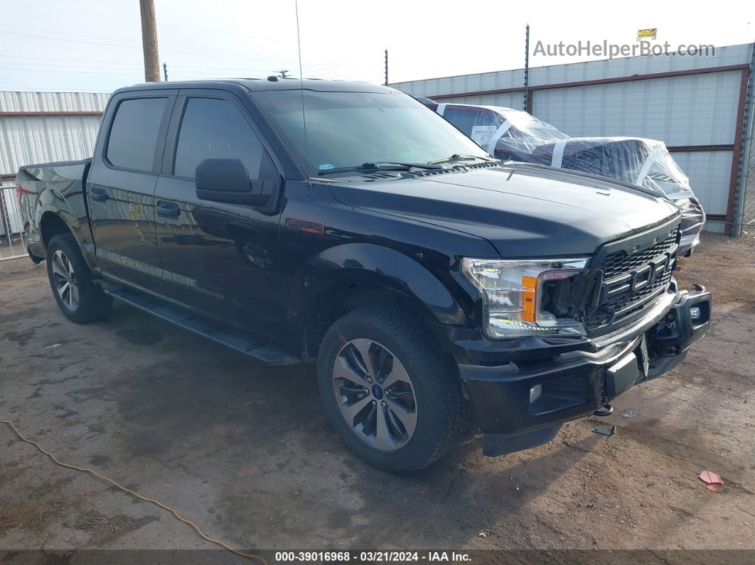 2019 Ford F-150 Xl Black vin: 1FTEW1EP8KKC31980