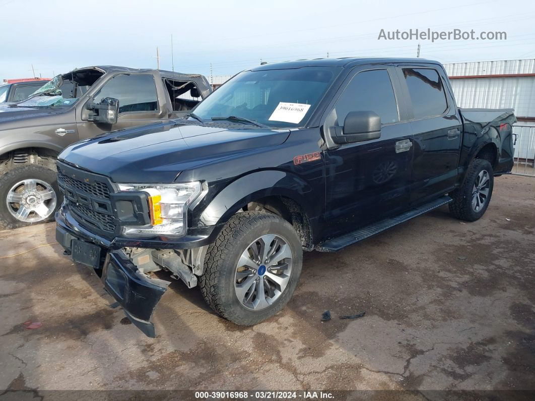 2019 Ford F-150 Xl Black vin: 1FTEW1EP8KKC31980