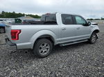 2017 Ford F150 Supercrew Silver vin: 1FTEW1EP9HFB72052