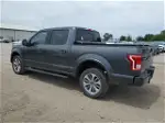 2017 Ford F150 Supercrew Gray vin: 1FTEW1EP9HKD88264