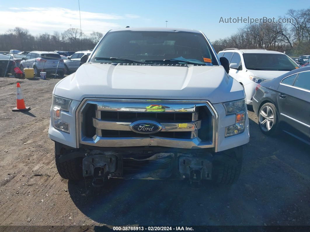 2017 Ford F-150 Xlt White vin: 1FTEW1EP9HKD90709