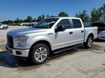 2017 Ford F150 Supercrew Silver vin: 1FTEW1EP9HKE04088